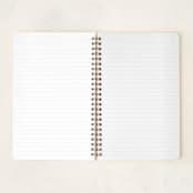 "Morning, Sleepyhead" - Notebook in Cool Grey by Khara Ledonne - Page Layout