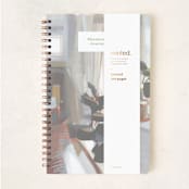 "Morning, Sleepyhead" - Notebook in Cool Grey by Khara Ledonne - Wrap