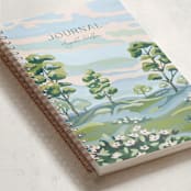 "Green Valley" - Notebook in Green Valley by Paper Sun Studio - Binding Detail