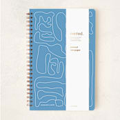 "Embrace the Process" - Notebook in Ocean by Wendy Sumida - Wrap