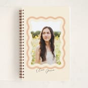 "Wavy" - Notebook in Seashell by Robert and Stella - Front