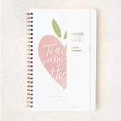 "From the Heart" - Notebook in Petal by Jackie Crawford - Wrap