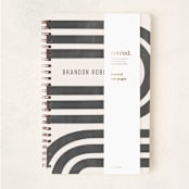"Winding" - Notebook in Ebony by Iveta Angelova - Wrap