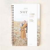 "Our Family Notes" - Notebook in Carob by Anastasia Makarova - Wrap