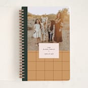 "Field Notes" - Notebook in Ochre by Annie Clark - Front
