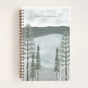 "Lake View" - Notebook in Chill by Erin German - Front