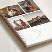 "Together" - Notebook in Mist by Corinne Malesic - Binding Detail