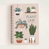 "Plant lady" - Notebook in Sandstone by Annie Holmquist - Front