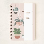 "Plant lady" - Notebook in Sandstone by Annie Holmquist - Wrap
