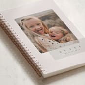 "soft and warm" - Notebook in Soft by Sumak Studio - Binding Detail