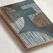 "Forte" - Notebook in Underwater by Creo Study - Binding Detail