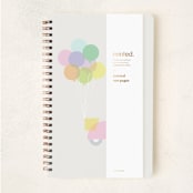 "vespa" - Notebook in Carnation by Lori Wemple - Wrap