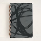 "noire" - Notebook in Midnight by chocomocacino - Front