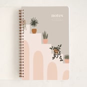 "Palace Garden" - Notebook in Blush by Iveta Angelova - Front
