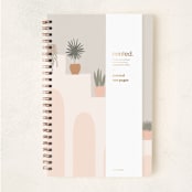 "Palace Garden" - Notebook in Blush by Iveta Angelova - Wrap