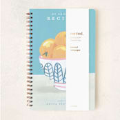 "Bowl of Fruit" - Notebook in Mint by Teju Reval - Wrap