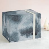 "Cloud" - Wrapping Paper in Midnight by Yuliya Evseeva - Front