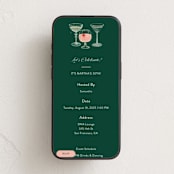 "Crystal Cocktails" - Online Birthday Invitations in Forest by raven erebus - Mobile layout