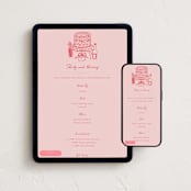 "thriving party" - Online Birthday Invitations in Rosebud by Creo Study - Mobile + desktop layout