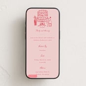 "thriving party" - Online Birthday Invitations in Rosebud by Creo Study - Mobile layout