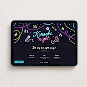 "Amplify" - Online Birthday Invitations in Night by Jelena Vuletic - Desktop layout