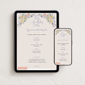 "Amalfitana" - Online Birthday Invitations in Lilac by Tamara Hilje - Mobile + desktop layout