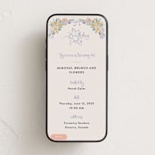 "Amalfitana" - Online Birthday Invitations in Lilac by Tamara Hilje - Mobile layout