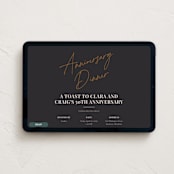 "Toast" - Online Anniversary Invitations in Sesame by Jennifer Lew - Desktop layout