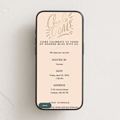 "Couple Goals" - Online Anniversary Invitations in Petal by Alethea and Ruth - Mobile layout