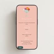 "Final Fiesta" - Online Bachelorette Party Invitations in Azalea by Itsy Belle Studio - Mobile layout