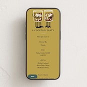 "A Cocktail Party" - Online Dinner and Cocktail Party Invitations in Golden by mo kelley - Mobile layout