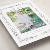 "Bountiful Boughs" - Holiday Cards in Bluebell by Itsy Belle Studio - Detail