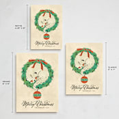"Cozy Kitten" - Holiday Cards in Christmas by Kimberly Morgan - Formats Available