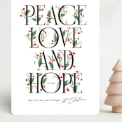 "Traditional" - Holiday Cards in Snowfall by Erin L. Wilson - Front