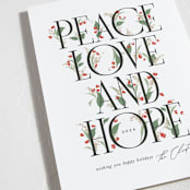 "Traditional" - Holiday Cards in Snowfall by Erin L. Wilson - Detail