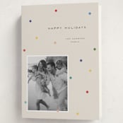 "Dotura" - Holiday Cards in Cookie Dough by Jelena Vuletic - Folded Card