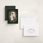 "Juniper Garland" - Holiday Cards in Juniper Berry by Erin L. Wilson - Assembled