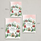 "Mountaineer" - Holiday Cards in Dawn by Petra Kern - Formats Available