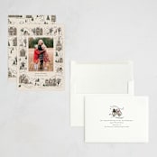 "Holiday Village" - Holiday Cards in Snicker Doodle by Cindy Reynolds - Assembled