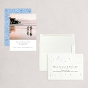"Long Type" - Holiday Cards in Flurry by Kate Ross - Assembled