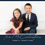 "Faith Love Family Border" - Holiday Cards in Twilight by Rebecca Rueth - Detail