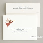 "Pure Light" - Holiday Cards in Ocean by Alethea and Ruth - FREE Recipient Addressing
