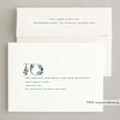 "Botanical Merry" - Holiday Cards in Winter by Paula Pecevich - FREE Recipient Addressing