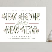 "Hearth" - Holiday Cards in Festive by Erin L. Wilson - Front