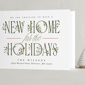 "Hearth" - Holiday Cards in Festive by Erin L. Wilson - Folded Card