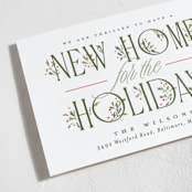 "Hearth" - Holiday Cards in Festive by Erin L. Wilson - Detail