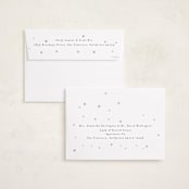 "Messy & Bright" - Holiday Cards in Blush by Iveta Angelova - FREE Recipient Addressing