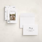 "Minimal tree farm" - Holiday Cards in Forest by Michelle Harrick - Assembled