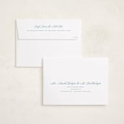 "Merry Striped Frame" - Holiday Cards in Frost by Alston Foster - FREE Recipient Addressing