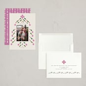 "Dazzled" - Holiday Cards in Sugar Plum by Vivian Yiwing - Assembled